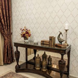 Handcrafted Elegance: Solid Sheesham Wood Console