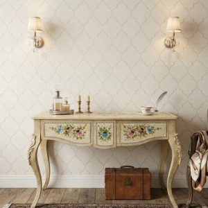 Hand Painted Console